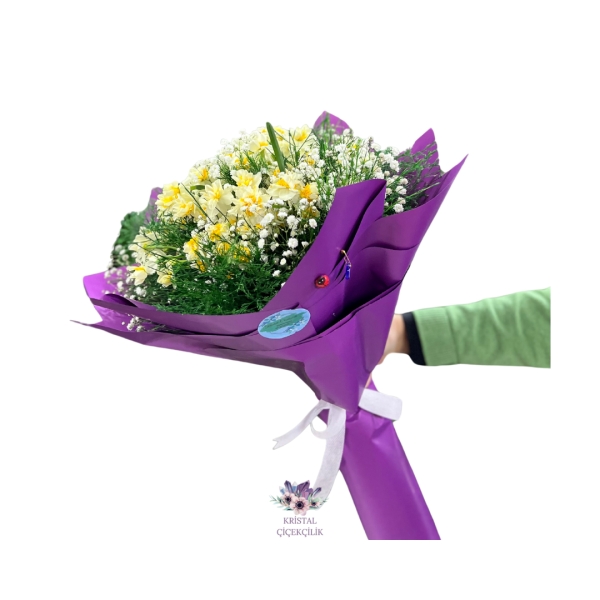  Antalya Çiçekçiler Mis Kokulu Nergis Buketi