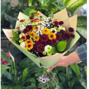  Antalya Çiçek Siparişi - Renkli Kasımpatı Buketi