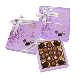  Antalya Çiçek Gönder - Violet 130g (Lila Kutu)